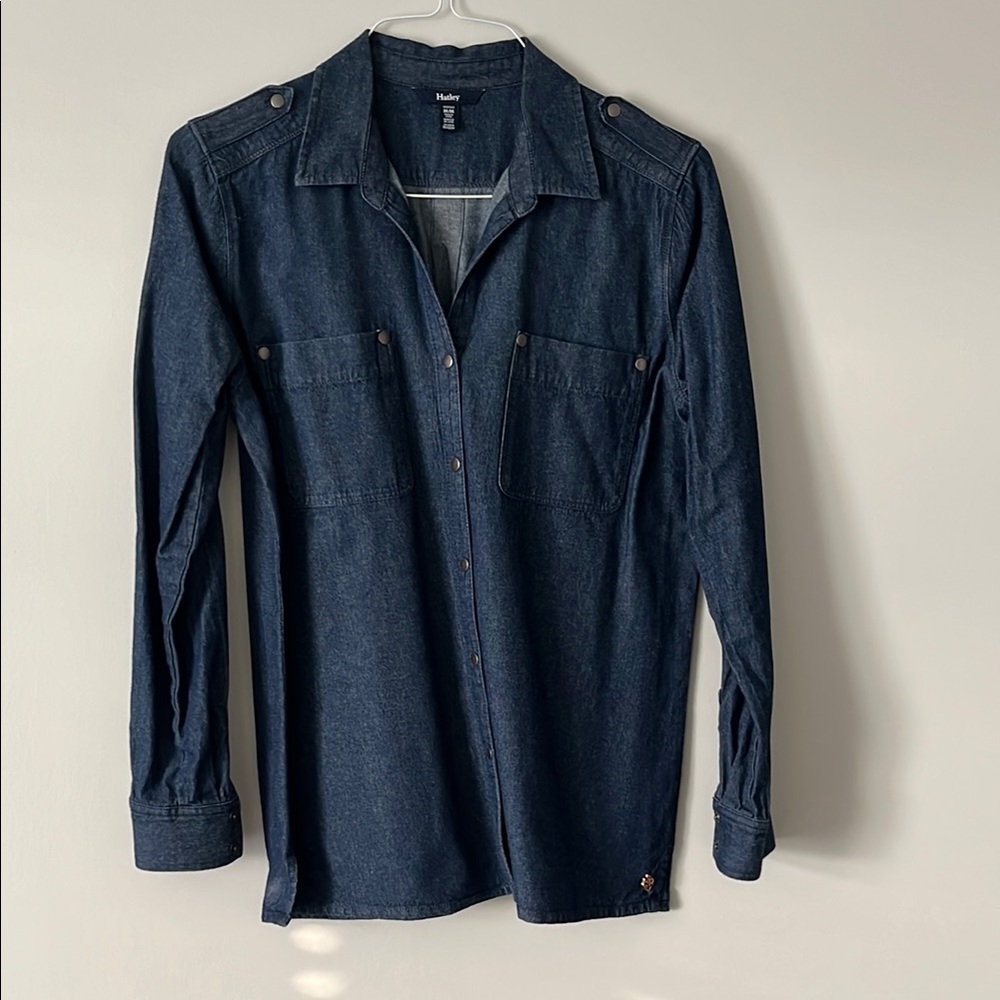 Hatley Indigo Denim Top